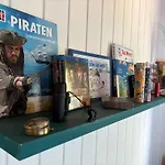 בית נופש Urlaub Beim Kaeptn! Freistehendes Premium Nordsee-ferienhaus Mit Fahrraedern, Stellplatz Und Garten, 150m Zur Nordsee בוטיאדינגן