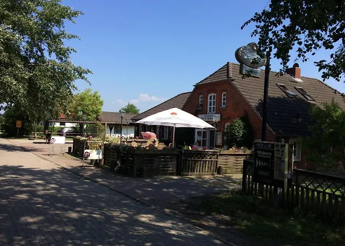 Prázdninový dům Urlaub Beim Kaeptn! Freistehendes Premium Nordsee-ferienhaus Mit Fahrraedern, Stellplatz Und Garten, 150m Zur Nordsee