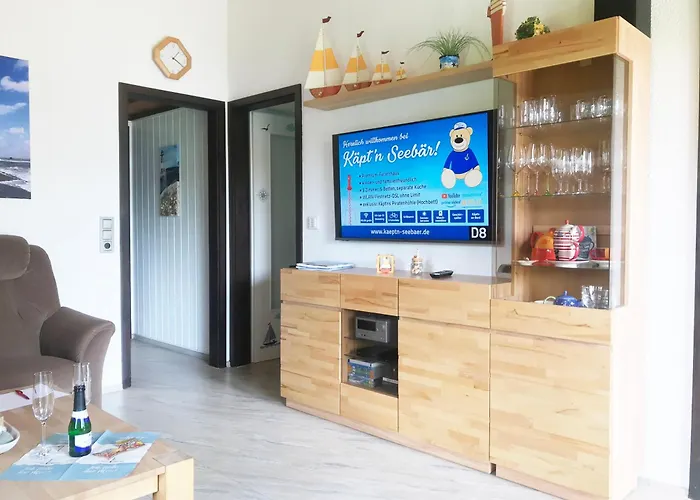 Urlaub Beim Kaeptn! Freistehendes Premium Nordsee-ferienhaus Mit Fahrraedern, Stellplatz Und Garten, 150m Zur Nordsee Prázdninový dům *