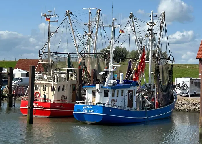 Urlaub Beim Kaeptn! Freistehendes Premium Nordsee-ferienhaus Mit Fahrraedern, Stellplatz Und Garten, 150m Zur Nordsee